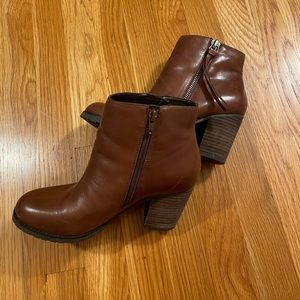 Marc Fisher leather booties
